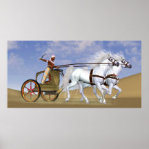 Egyptisch paard Chariot