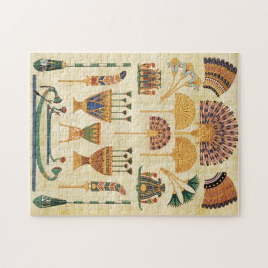 Egyptisch Papyrus Legpuzzel (Horizontaal)