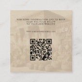 Egyptisch paspoort QR Informatiekaartje (Voorkant)