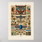 Egyptisch Patroon 2 Poster (Voorkant)