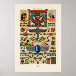 Egyptisch Patroon 2 Poster