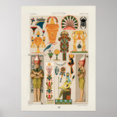Egyptisch Patroon Poster (Voorkant)