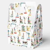  Egyptisch patroonpatroon in het oude Egypte Bedankdoosjes (Geopend)