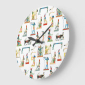  Egyptisch patroonpatroon in het oude Egypte Grote Klok (Hoek)