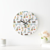  Egyptisch patroonpatroon in het oude Egypte Grote Klok (Huis)