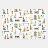  Egyptisch patroonpatroon in het oude Egypte Inpakpapier Vel (Voorkant 2)