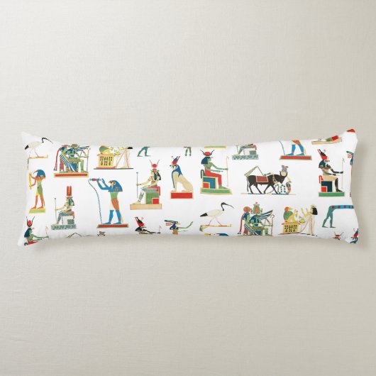  Egyptisch patroonpatroon in het oude Egypte Lichaamskussen (Voorkant)