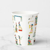  Egyptisch patroonpatroon in het oude Egypte Papieren Bekers (Rechts)
