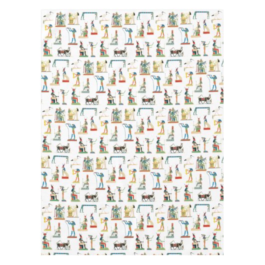  Egyptisch patroonpatroon in het oude Egypte Tafelkleed (Voorkant)