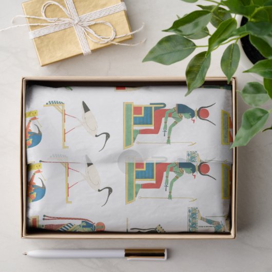  Egyptisch patroonpatroon in het oude Egypte Tissuepapier (Geschenk)