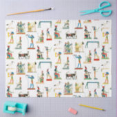 Egyptisch patroonpatroon in het oude Egypte Tissuepapier (Craft)