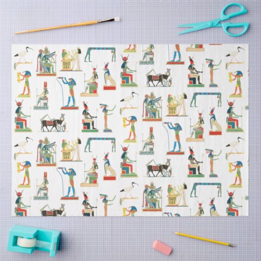  Egyptisch patroonpatroon in het oude Egypte Tissuepapier (Craft)