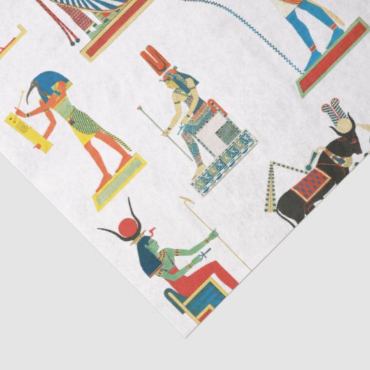  Egyptisch patroonpatroon in het oude Egypte Tissuepapier (Detail)