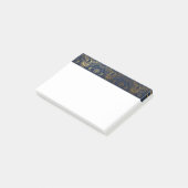 Egyptisch Peacock Gold en Midnight Blue Post-it® Notes (Schuin)