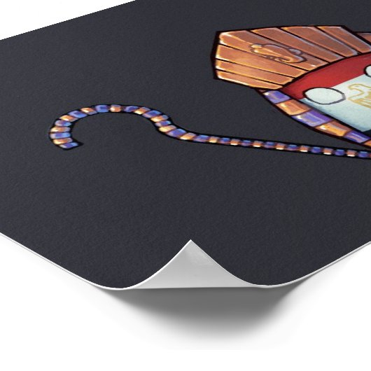 Egyptisch platteland poster (Hoek)