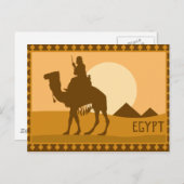 Egyptisch Poster Briefkaart (Voorkant / Achterkant)