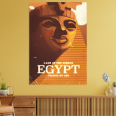  Egyptisch poster Canvas Afdruk (Insitu (Woonkamer))