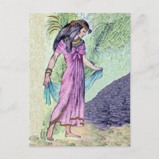 Egyptisch prinses Briefkaart (Voorkant)