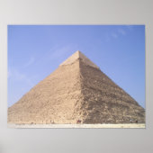 Egyptisch Pyramide-Poster Poster (Voorkant)