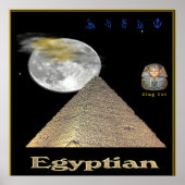 Egyptisch pyramides poster (Voorkant)
