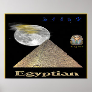 Egyptisch pyramides poster