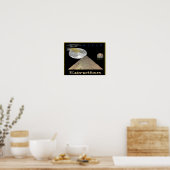 Egyptisch pyramides poster (Keuken)