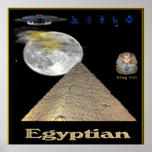 Egyptisch pyramides poster