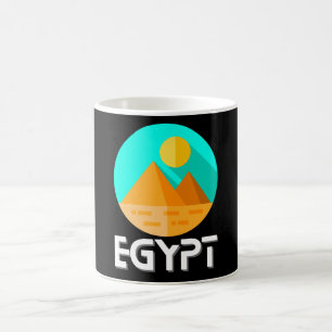 Egyptisch pyramides Shirt Koffiemok