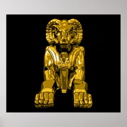 Egyptisch Ram Poster (Voorkant)