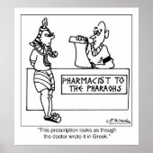 Egyptisch recept in poster (Voorkant)