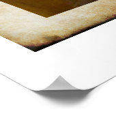  Egyptisch reisbureau voor tempels Poster (Hoek)