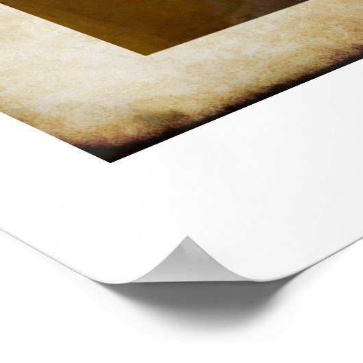  Egyptisch reisbureau voor tempels Poster (Hoek)