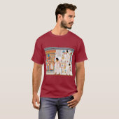 Egyptisch Royal Design T-Shirt (Voorkant volledig)