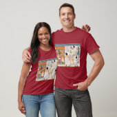 Egyptisch Royal Design T-Shirt (Unisex)