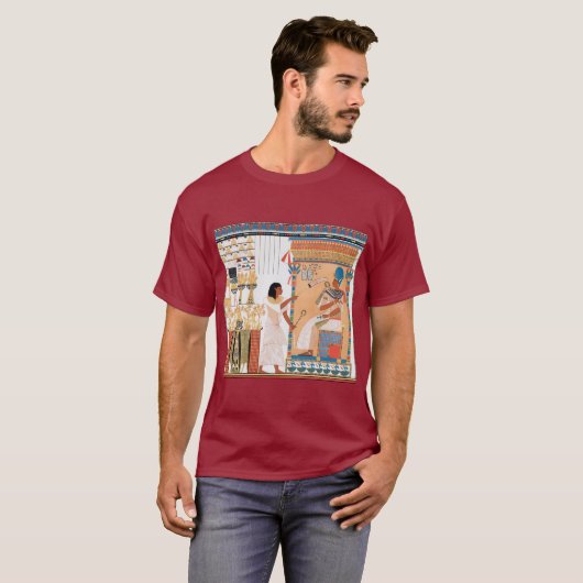Egyptisch Royal Design T-Shirt (Voorkant volledig)