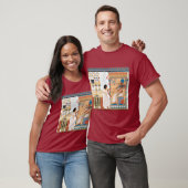 Egyptisch Royal Design T-Shirt (Unisex)