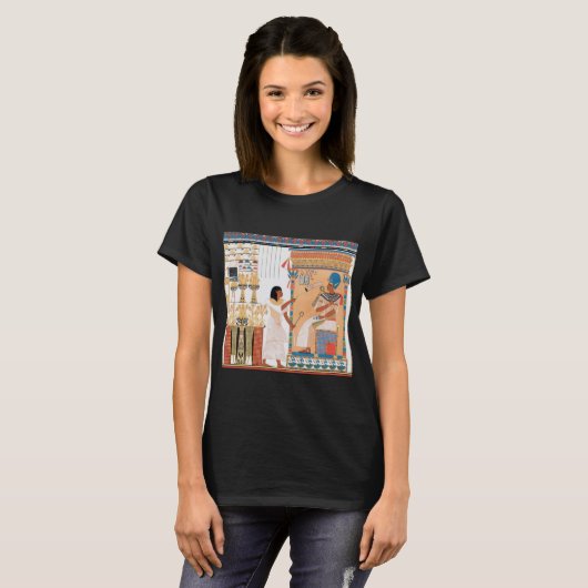 Egyptisch Royal Design T-Shirt (Voorkant volledig)