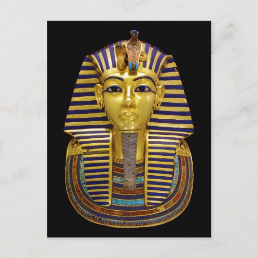 Egyptisch Royal Golden Mask Briefkaart (Voorkant)