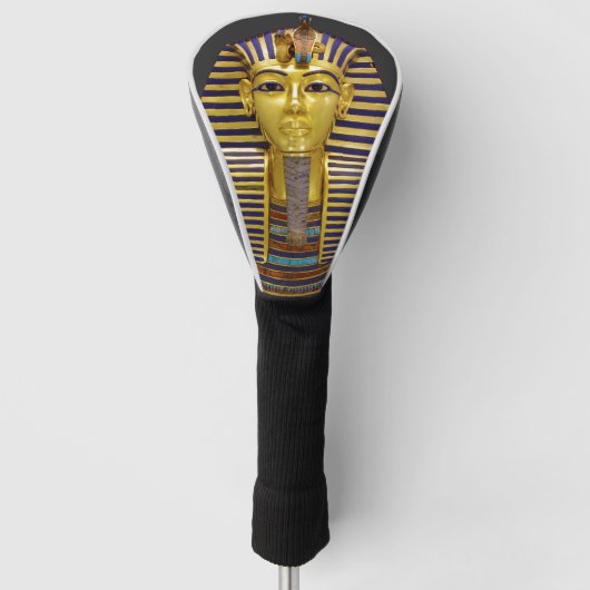 Egyptisch Royal Golden Mask Golfheadcover (Voorkant)