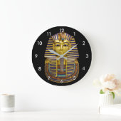 Egyptisch Royal Golden Mask Grote Klok (Huis)