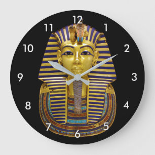 Egyptisch Royal Golden Mask Grote Klok