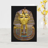 Egyptisch Royal Golden Mask Kaart (Gele Bloem)