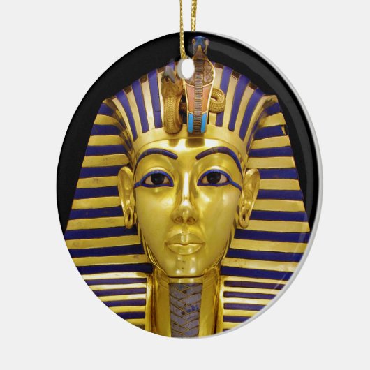 Egyptisch Royal Golden Mask Keramisch Ornament (Links)