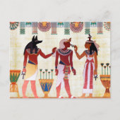 Egyptisch Royal Papyrus Briefkaart (Voorkant)