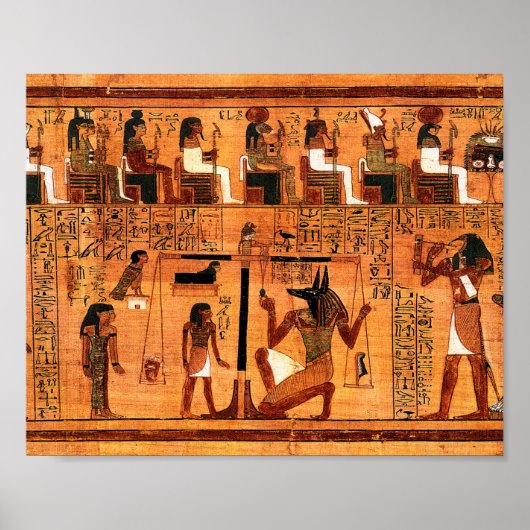 Egyptisch Royal Papyrus Poster (Voorkant)