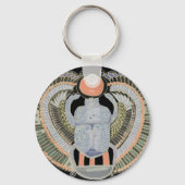 Egyptisch Scarab Design Sleutelhanger (Achterkant)