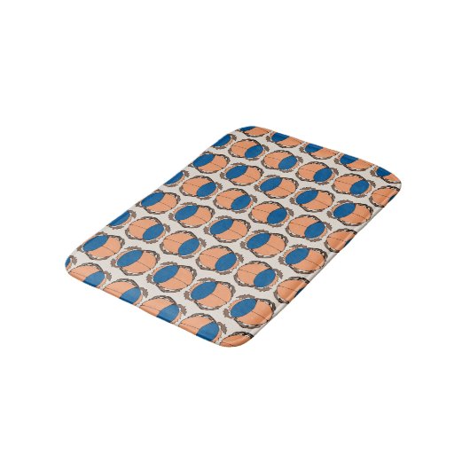 Egyptisch Scarab Pattern Bath Mat (Gekanteld)