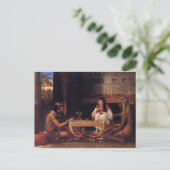 Egyptisch Schaak Briefkaart (Staand voorkant)