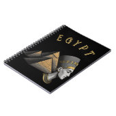 Egyptisch Scrolls Notitieboek - Farao (Linkerzijde)