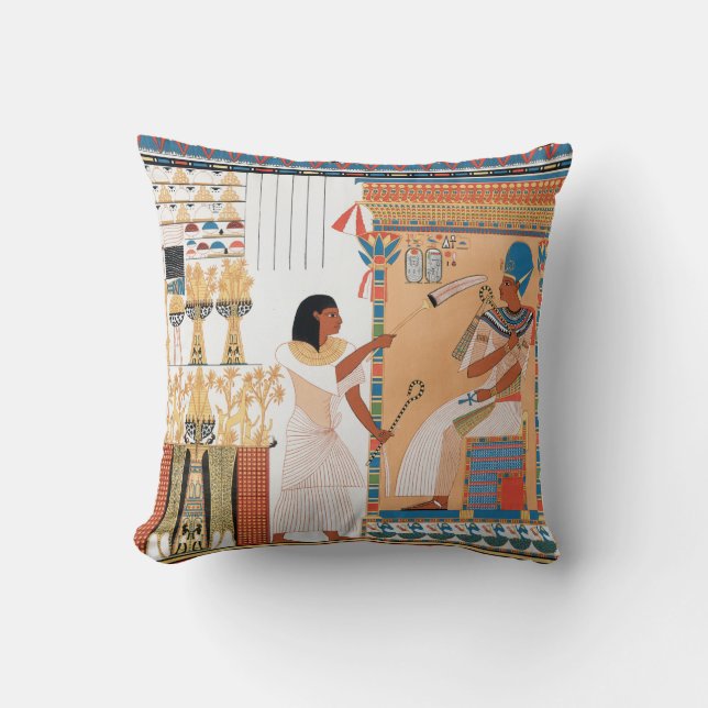 Egyptisch Sierkussen voor koninklijk ontwerp (Voorkant)